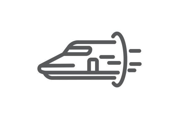 Download Hyperloop Line Icon - Premium Resources