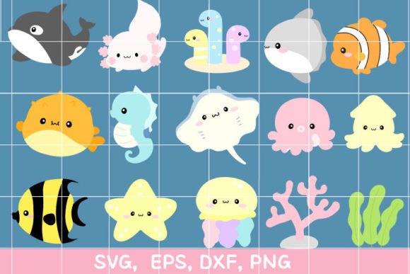 Download Ocean Svg, Fish Svg,Axolotl Svg - Ocean svg Collection