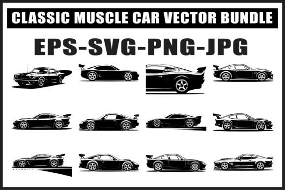 Download Classic Hot Rod Car SVG Bundle - Premium Bundle