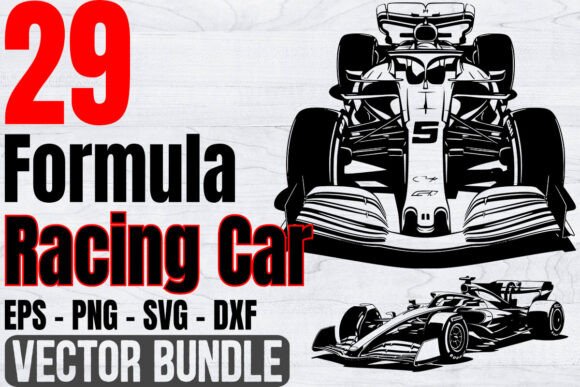 Download Formula Racing Car SVG Bundle, Car Svg - Racing car svg Collection